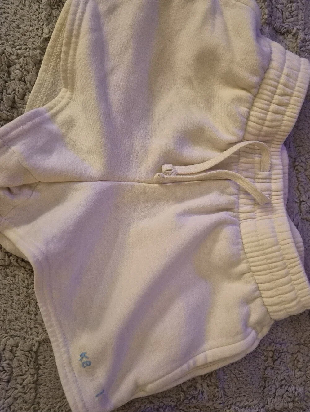 Pink and Cream Women's Lounge Shorts Set